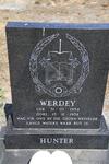 HUNTER Werdey 1954-1974