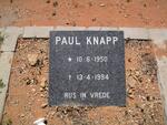 KNAPP Paul 1950-1994