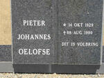 OELOFSE Pieter Johannes 1929-1990