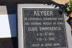 KEYSER Elsie Emmerentia 1913-2002