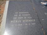 HAASBROEK Petrus Stefanus 1908-1984 & Zannetta H.D. 1912-1990
