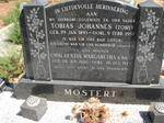MOSTERT Tobias Johannes 1895-1957 & Emmerentia Margaretha 1900-1973