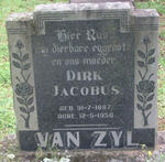 ZYL Dirk Jacobus, van 1897-1956