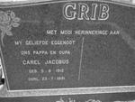 GRIB Carel Jacobus 1912-1991