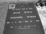 HUMAN Jacob Petrus Johannes 1965-1996