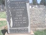 RABIE Jacob 1886-1950