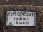 MENCKE Bertha 1930-1930