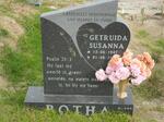 BOTHA Getruida Susanna 1947-20??