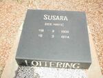 LOTTERING Susara nee WHITE 1908-1974