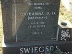 SWIEGERS Catharina D.D. nee PIETERSE 1916-1994