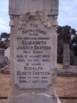 EKSTEEN Rudolph Cloete 1867-1939 & Elizabeth Jacoba V.D. SPUY 1865-1936 
