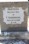 CARMICHAEL Gertrude -1956