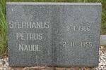 NAUDE Stephanus Petrus 1906-1955