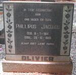 OLIVIER Phillipus Jacobus 1914-1969