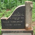 TERBLANCHE Dallie 1902-1976