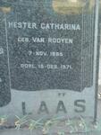 LAAS Daniel Jacobus 1880-1946 & Hester Catharina VAN ROOYEN 1885-1971 