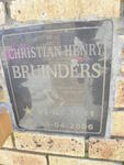 BRUINDERS Christian Henry 1941-2006
