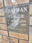CHAPMAN Claude 1941-1999