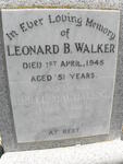WALKER Leonard B. -1945 & Beryl Magdalene KING 1906-1999