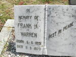 WARREN Frank H. 1891-1973