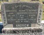 ANDREW Alexander -1935 & Elizabeth Susanna -1949 :: ANDREW John William -1947