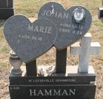 HAMMAN Johan 1960-1988 & Marie 1954-