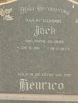 HENRICO Jack 1911-1973
