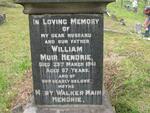 HENDRIE William Muir -1941 & Mary Walker Main -1965 :: HENDRIE John 1919-1980 