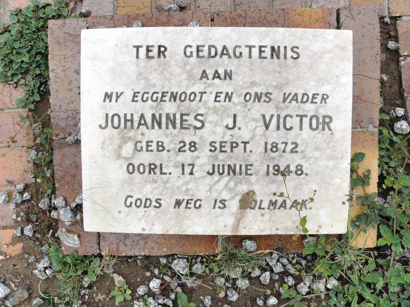 VICTOR Johannes J. 1872-1948