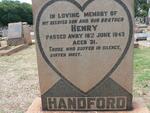 HANDFORD Henry -1943
