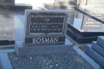 BOSMAN E.M.V. 1910-1994