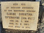 ESTERHUYSE Elsabe Christina nee SMIT 1891-1957