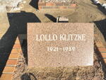 KLITZKE Lollo 1921-1959