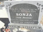 WIELLIGH Sonja, von nee VON HATTEN 1948-2009