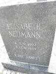 NEUMANN Elisabeth 1902-1959