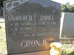 CRONJE Daniel 1914- & Charlotte 1917-1982