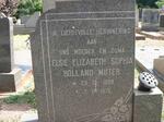 MUTER Elsie Elizabeth Sophia Holland 1889-1975