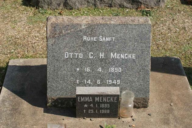 MENCKE Otto C.H. 1890-1949 & Emma 1895-1968