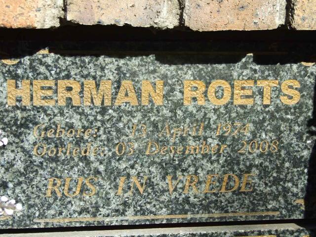 ROETS Herman 1924-2011
