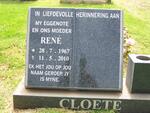 CLOETE Rene 1967-2010
