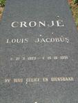 CRONJÉ Louis Jacobus 1923-1991