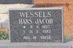 WESSELS Hans Jacob 1937-1993