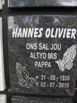 OLIVIER Hannes 1936-2010