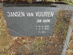 VUUREN Jan Harm, Jansen van 1899-1978