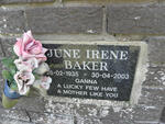 BAKER June Irene 1935-2003