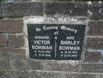 BOWMAN Victor 1929-1996 & Shirley 1933-2000