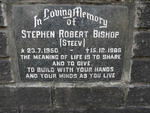 BISHOP Stephen Robert 1950-1986
