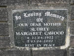 CAWOOD Audrey Margaret 1922-2002