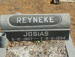 REYNEKE Josias 1907-1934