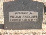 RAMALOPE William -1949
